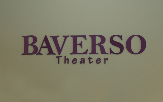 Baverso Theater Sign